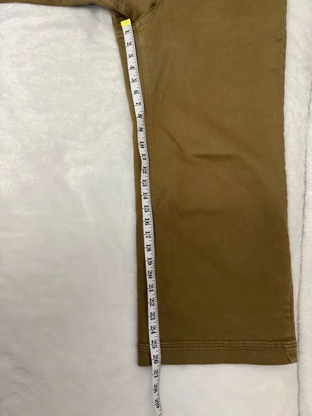 Everlane Olive High-Rise Wide Crop Pants - Picture 10 of 16